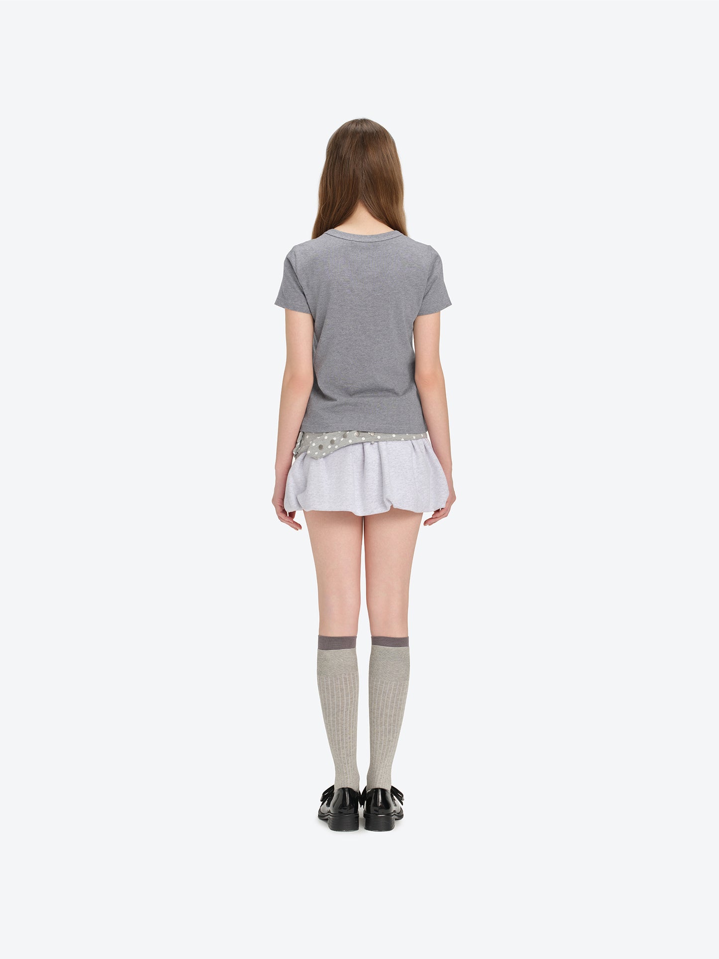 13DE MARZO Bear Base T-shirt Grey - 13DE MARZO