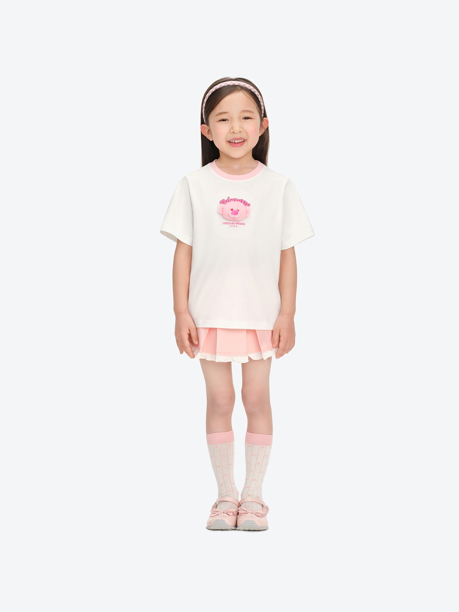 13DE MARZO BabyBear Round Neck T-shirt White - 13DE MARZO