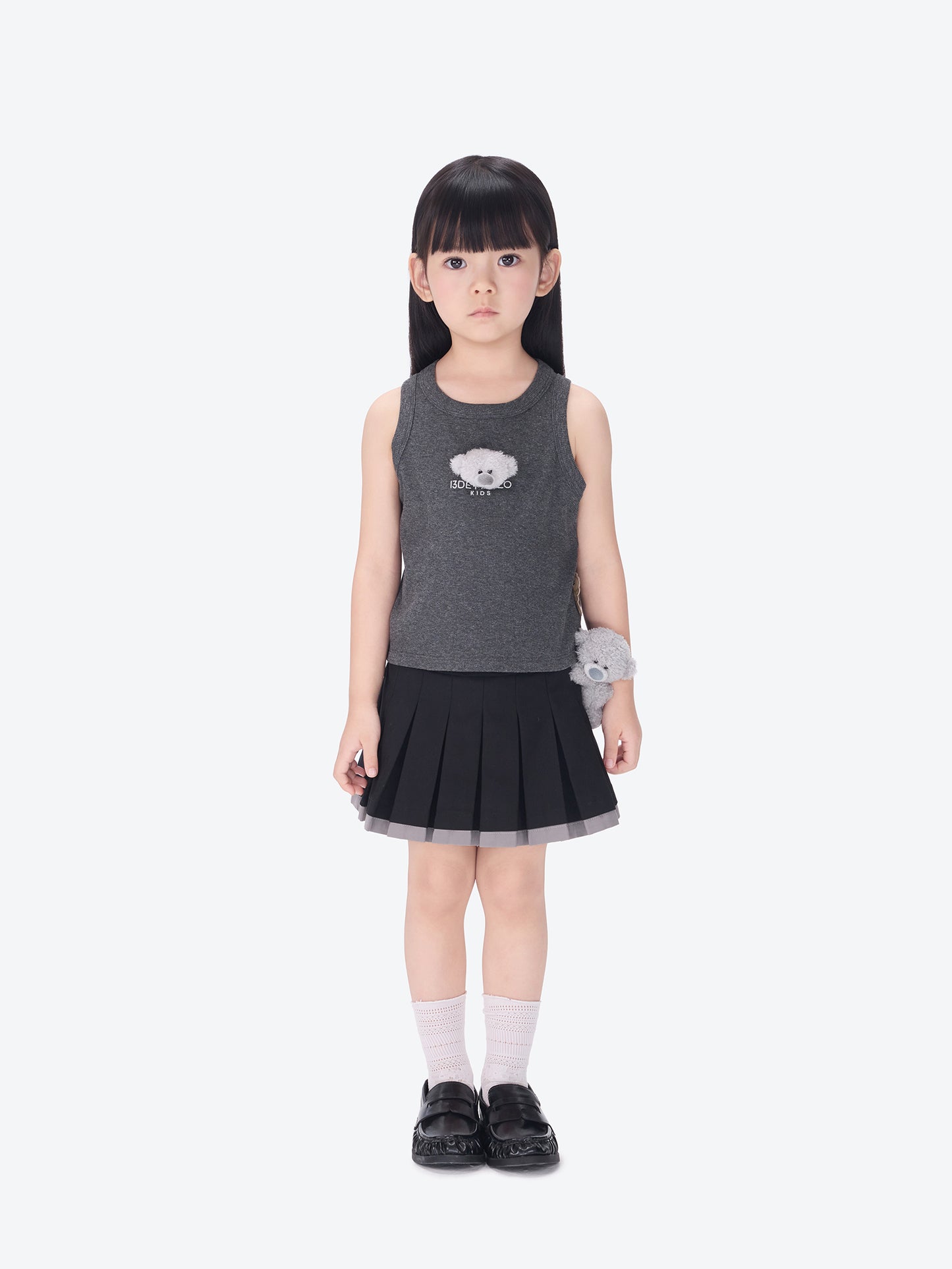 13DE MARZO BabyBear Base Vest Dark Grey - 13DE MARZO