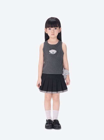 13DE MARZO BabyBear Base Vest Dark Grey - 13DE MARZO