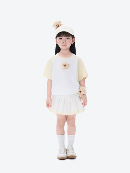 13DE MARZO BabyBear Raglan T-shirt Yellow - 13DE MARZO