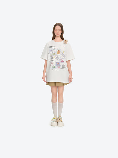 13DE MARZO Clue Version T-Shirt White