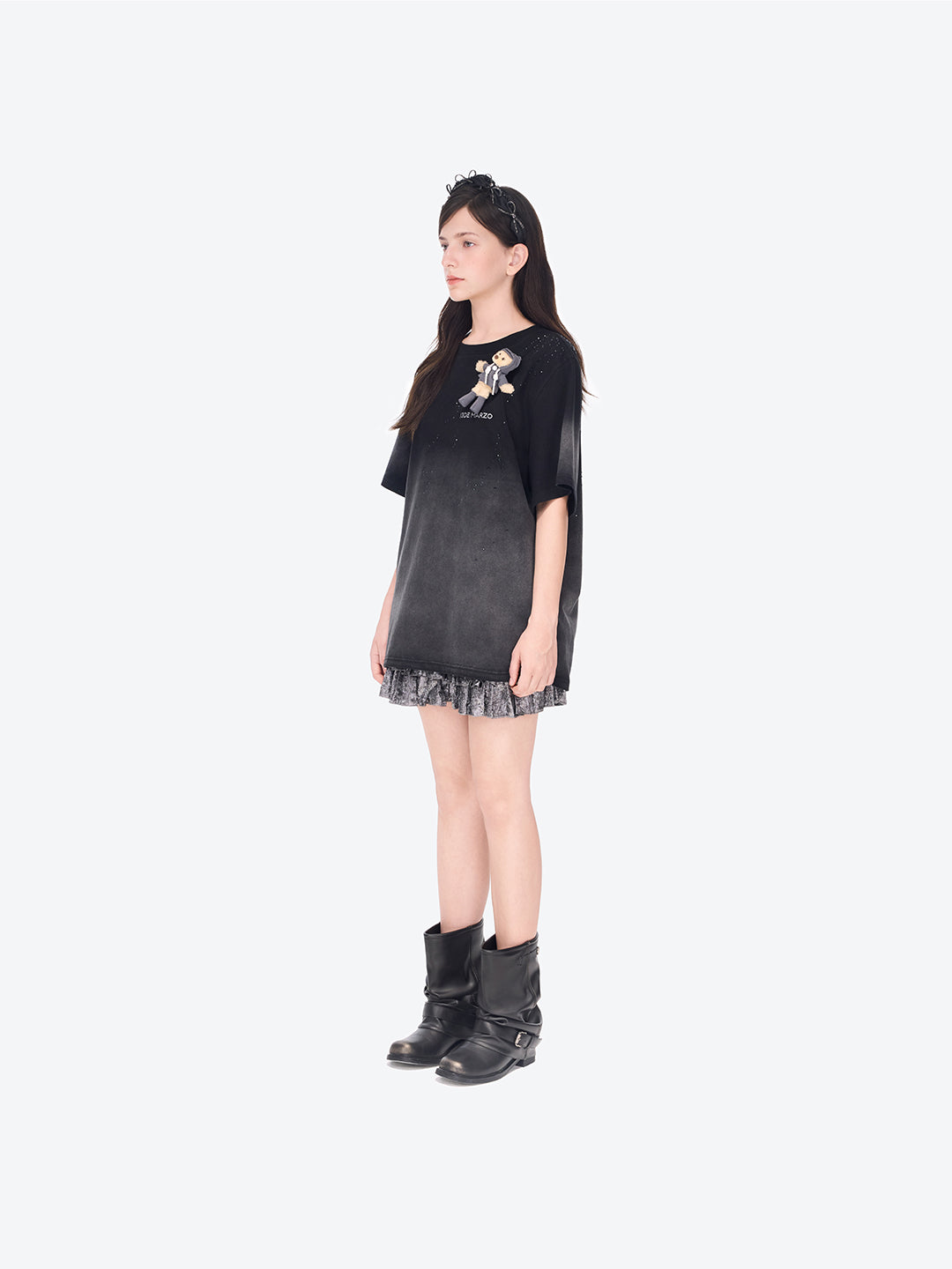 13DE MARZO｜Rainy Day T-shirt Black