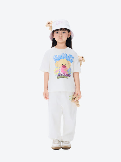 13DE MARZO BabyBear Bubblegum T-shirt Beige - 13DE MARZO