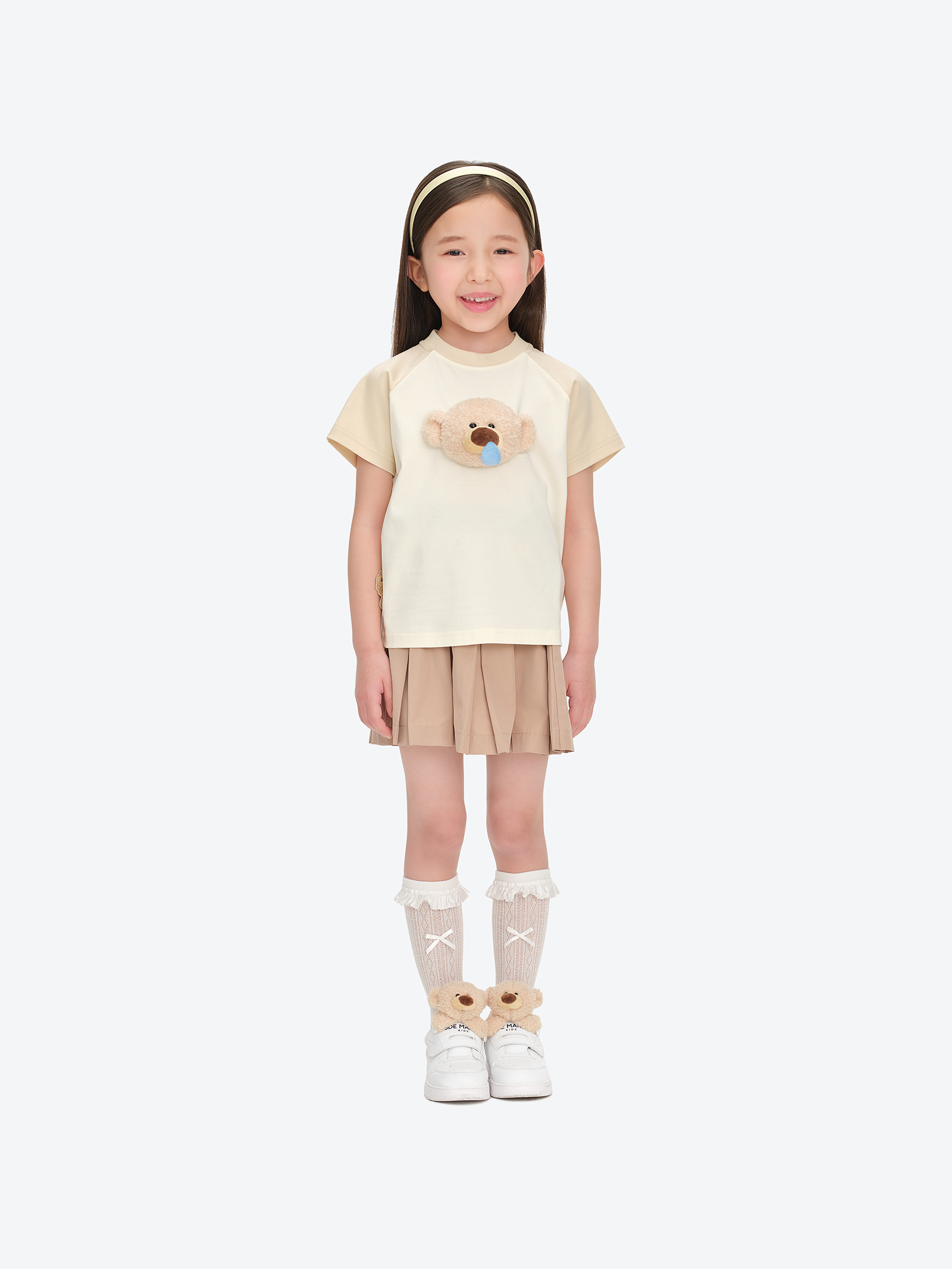 13DE MARZO BabyBear Dazed T-shirt Khaki - 13DE MARZO