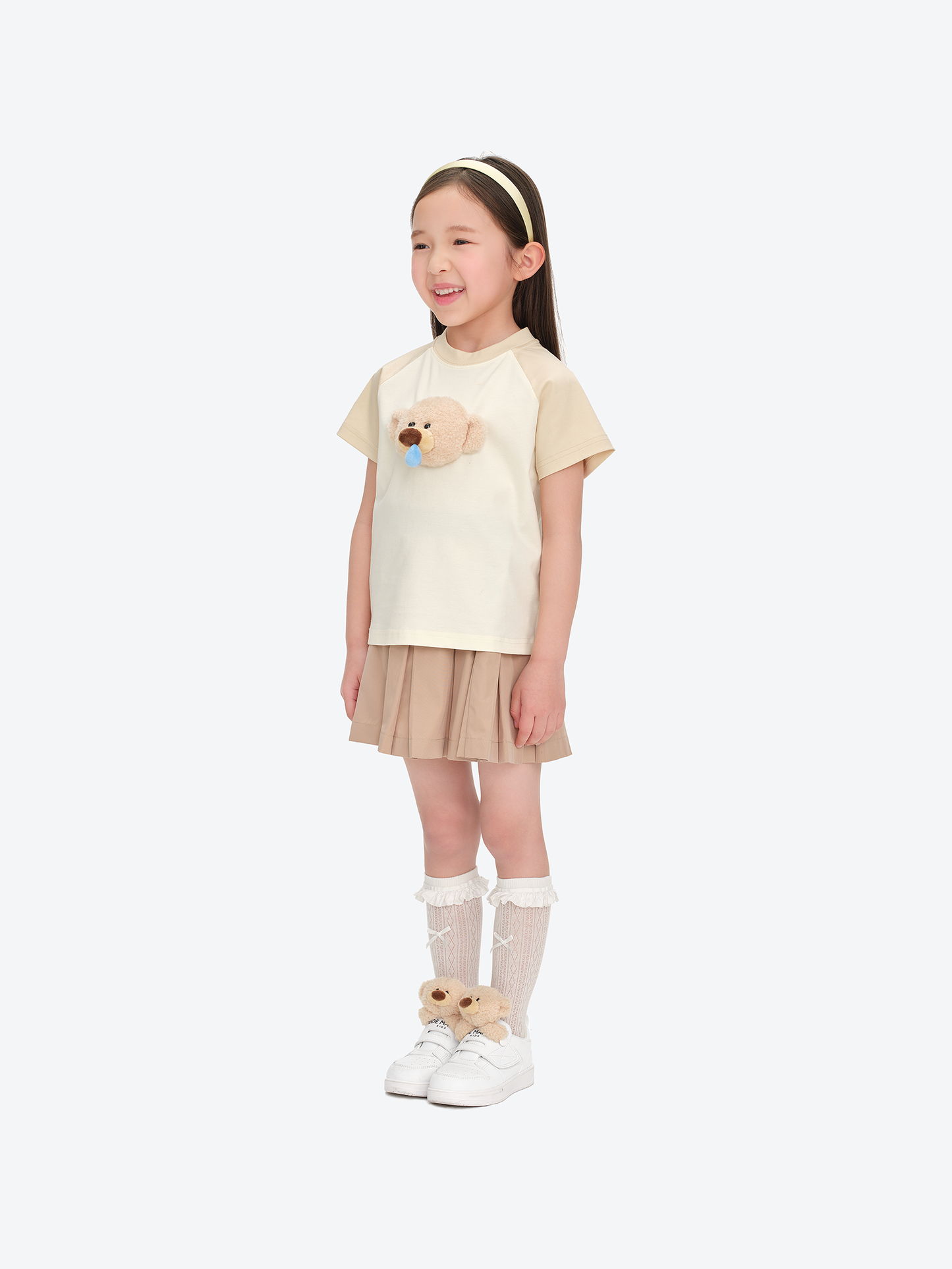 13DE MARZO BabyBear Dazed T-shirt Khaki - 13DE MARZO