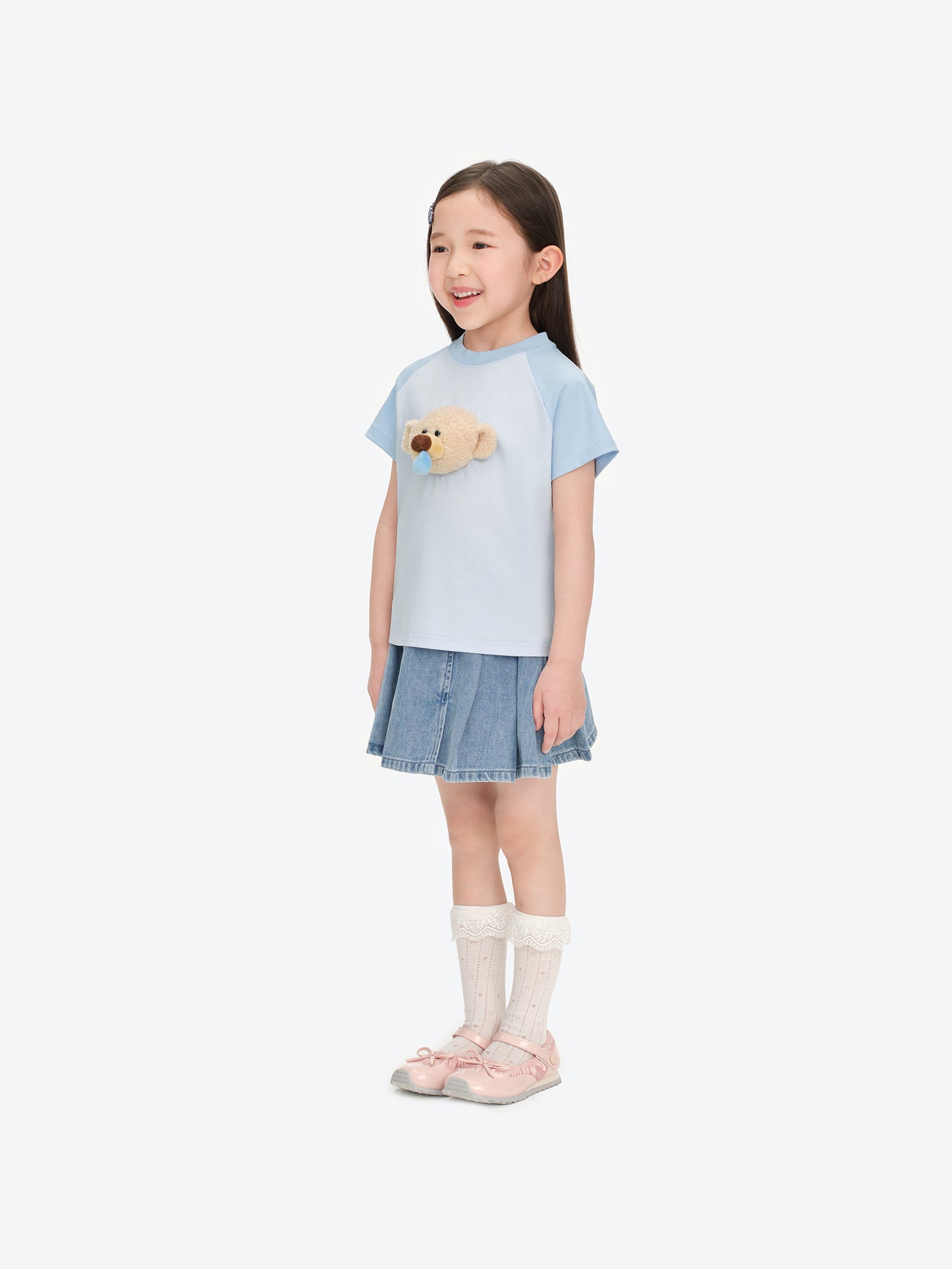 13DE MARZO BabyBear Dazed T-shirt Blue - 13DE MARZO
