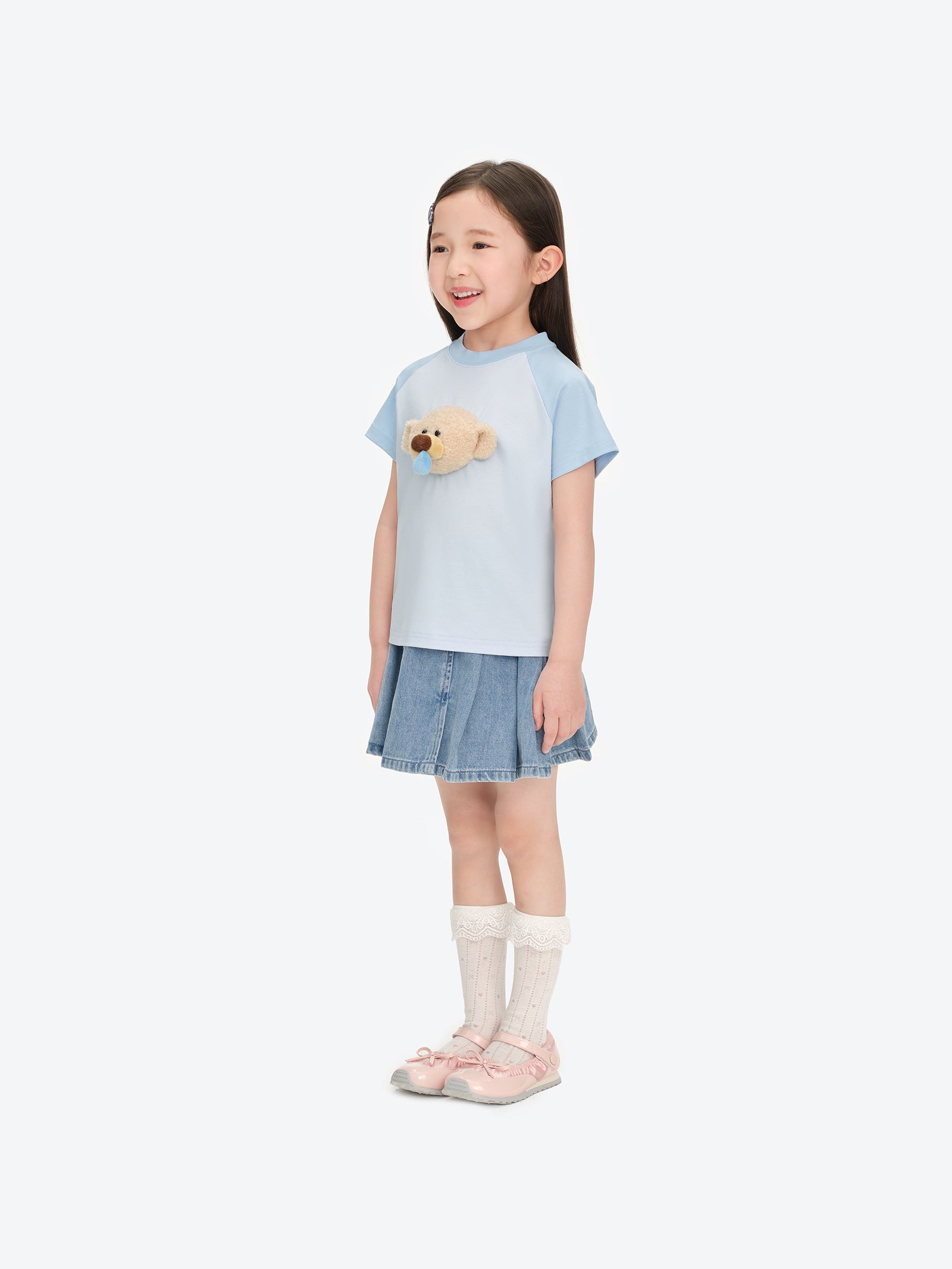 13DE MARZO BabyBear Dazed T-shirt Blue - 13DE MARZO