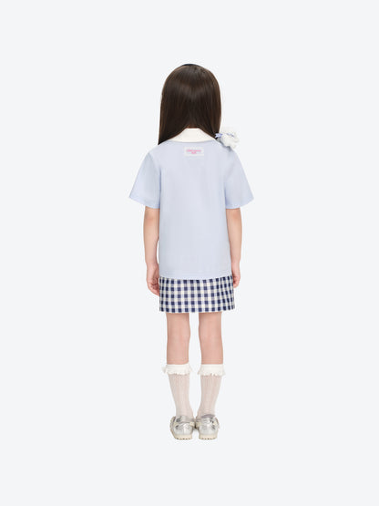 13DE MARZO BabyBear Bow T-shirt Purple