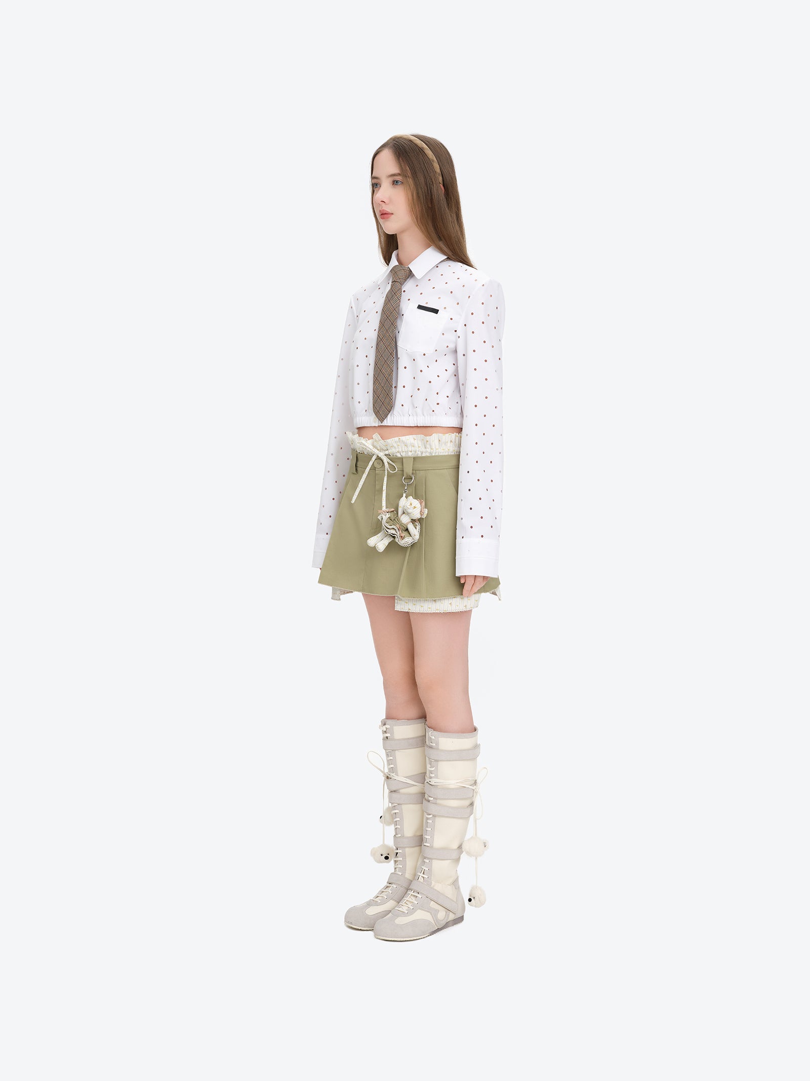 13DE MARZO Two-piece Style Shorts Skirt - 13DE MARZO