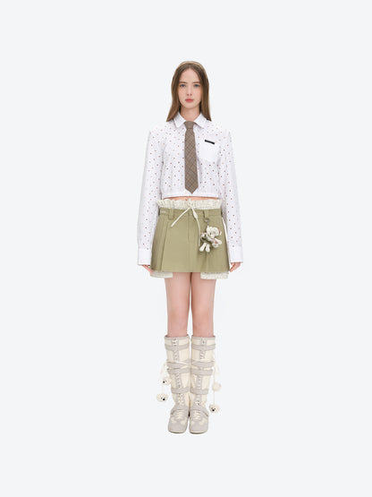 13DE MARZO Two-piece Style Shorts Skirt - 13DE MARZO