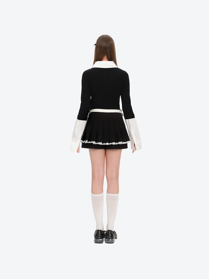 13DE MARZO Two-piece Style Pleated Skort - 13DE MARZO