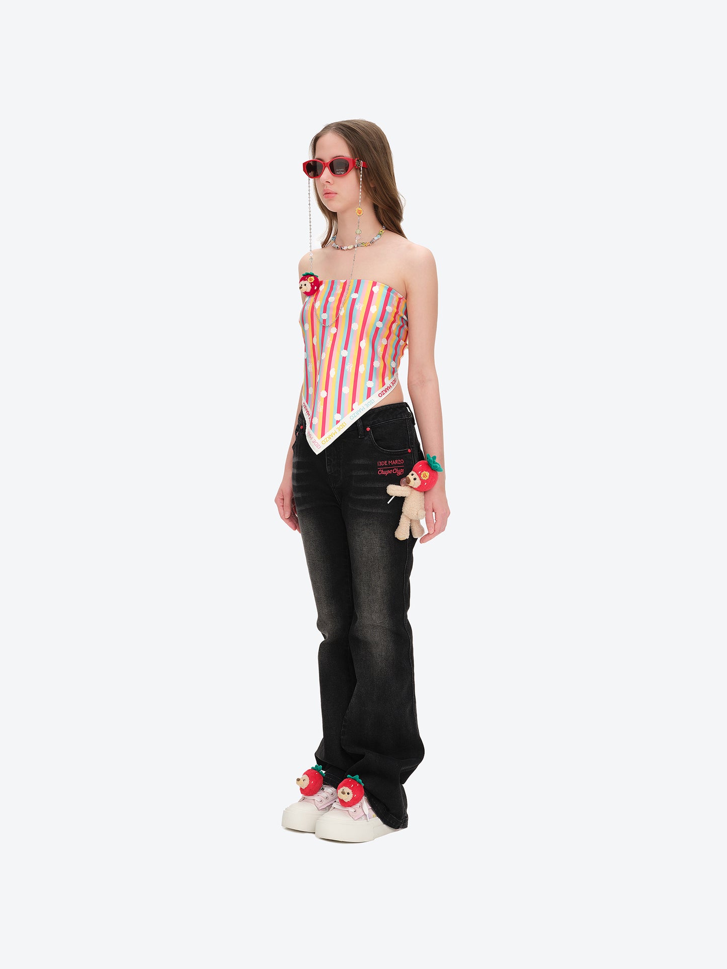 13DE MAZRO Lollipop Multi-functional Scarf - 13DE MARZO