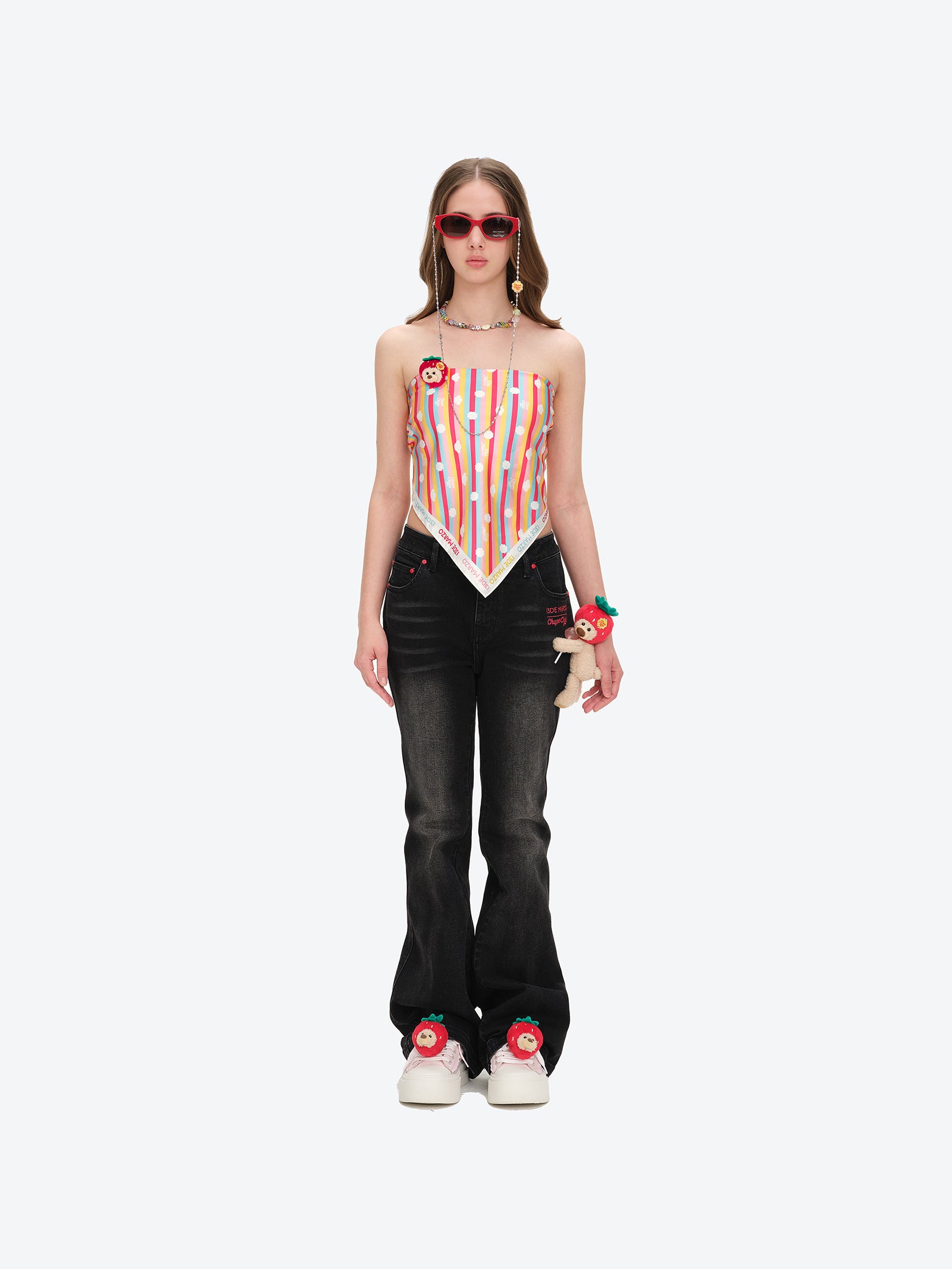 13DE MAZRO Lollipop Multi-functional Scarf - 13DE MARZO