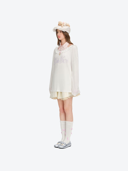 13DE MARZO Reversible Multi-Way Cover-Up White