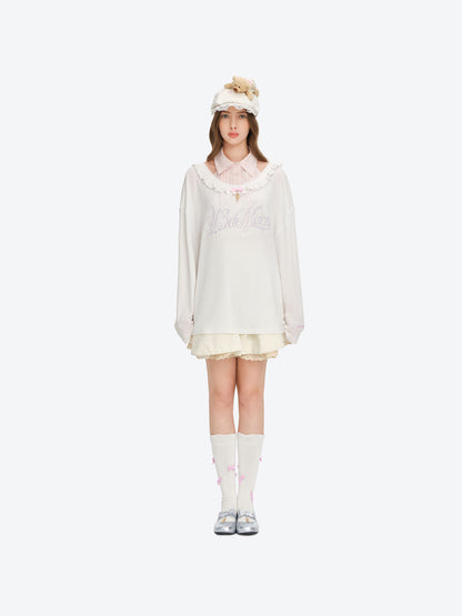 13DE MARZO Reversible Multi-Way Cover-Up White