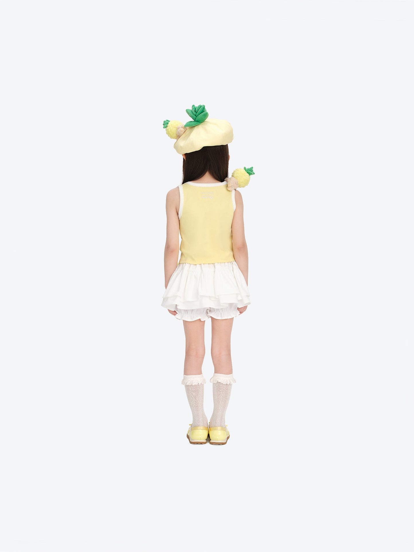 13DE MARZO BabyBear Printed Tank Top Yellow - 13DE MARZO