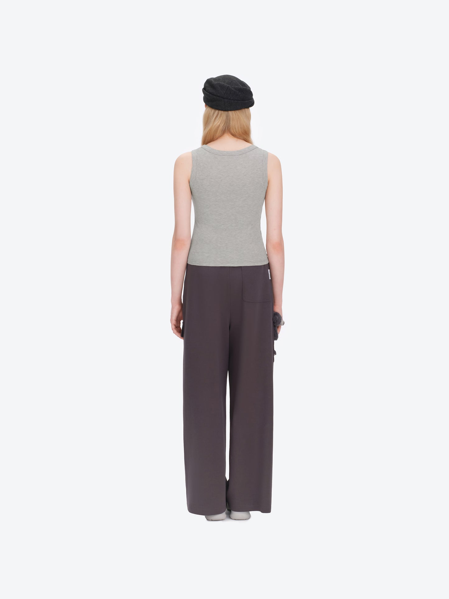 13DE MARZO Mini Bear Base Vest Grey