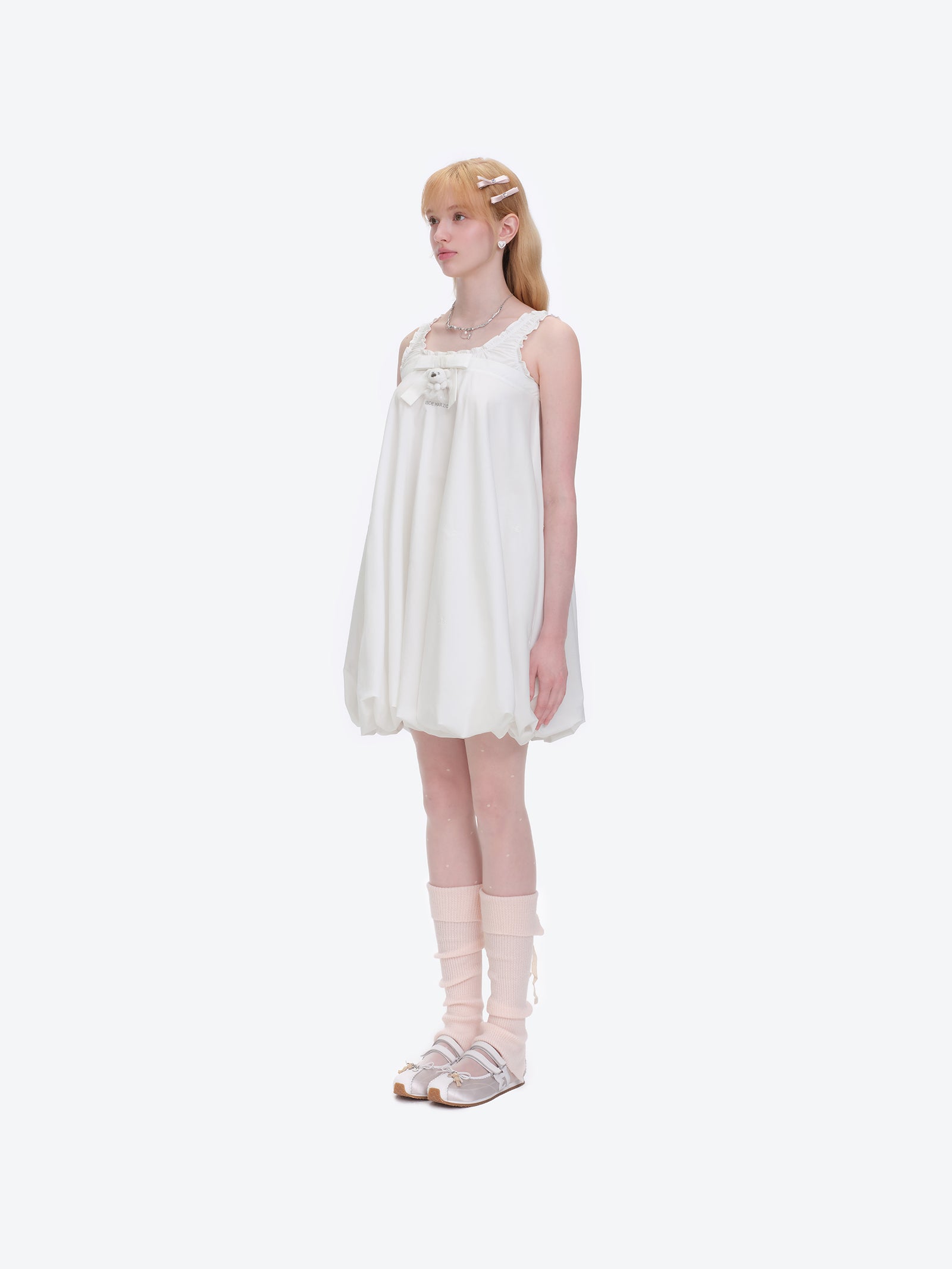 13DE MARZO Bow Bear Bud Dress - 13DE MARZO