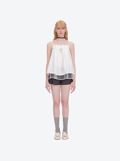 13DE MARZO Nighty Night Bear Bud Camisole
