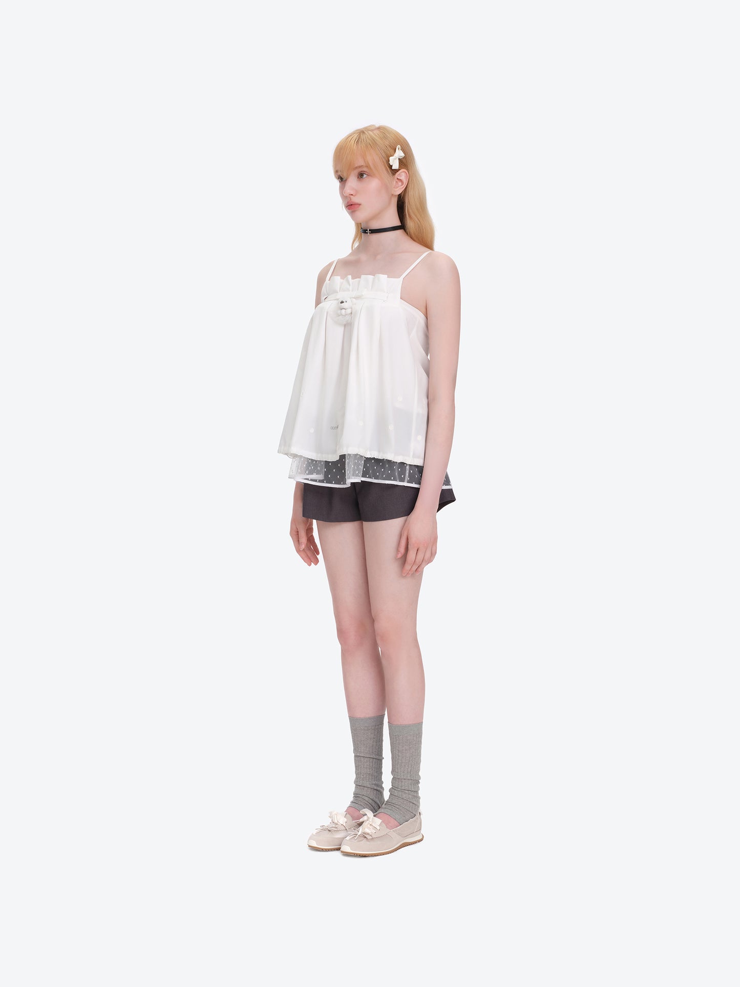 13DE MARZO Nighty Night Bear Bud Camisole