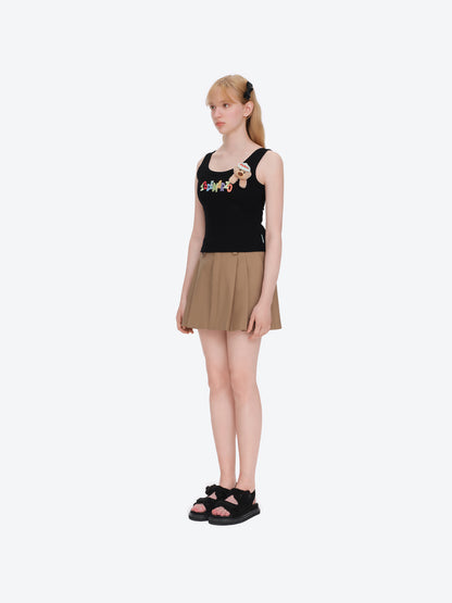 13DE MARZO Doozoo Bear Sandals Black