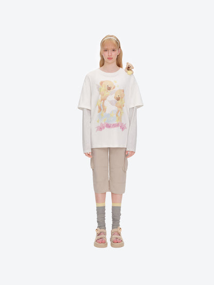 13DE MARZO Doozoo Bear Sandals Sand