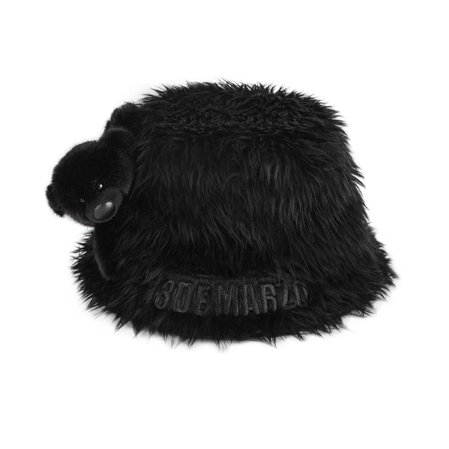 13DE MARZO Bear Furry Bucket Hat