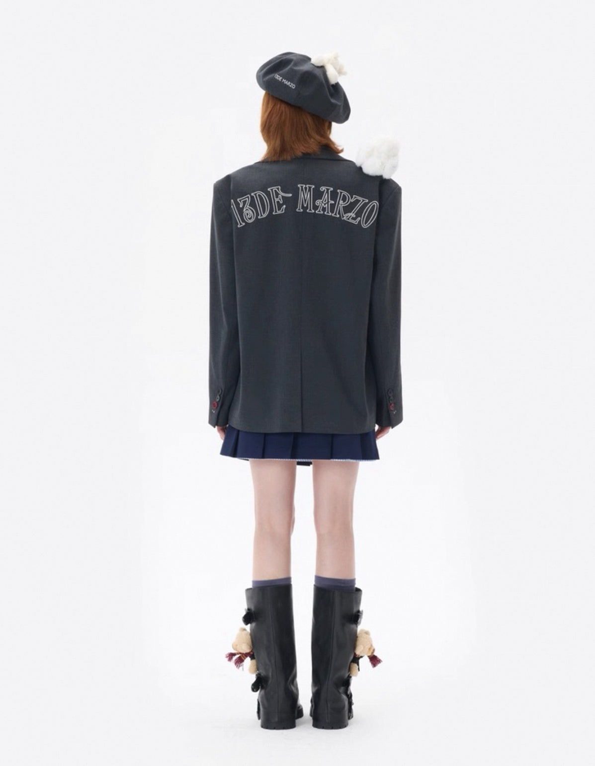 13DE MARZO Bear High Boots Black - 13DE MARZO