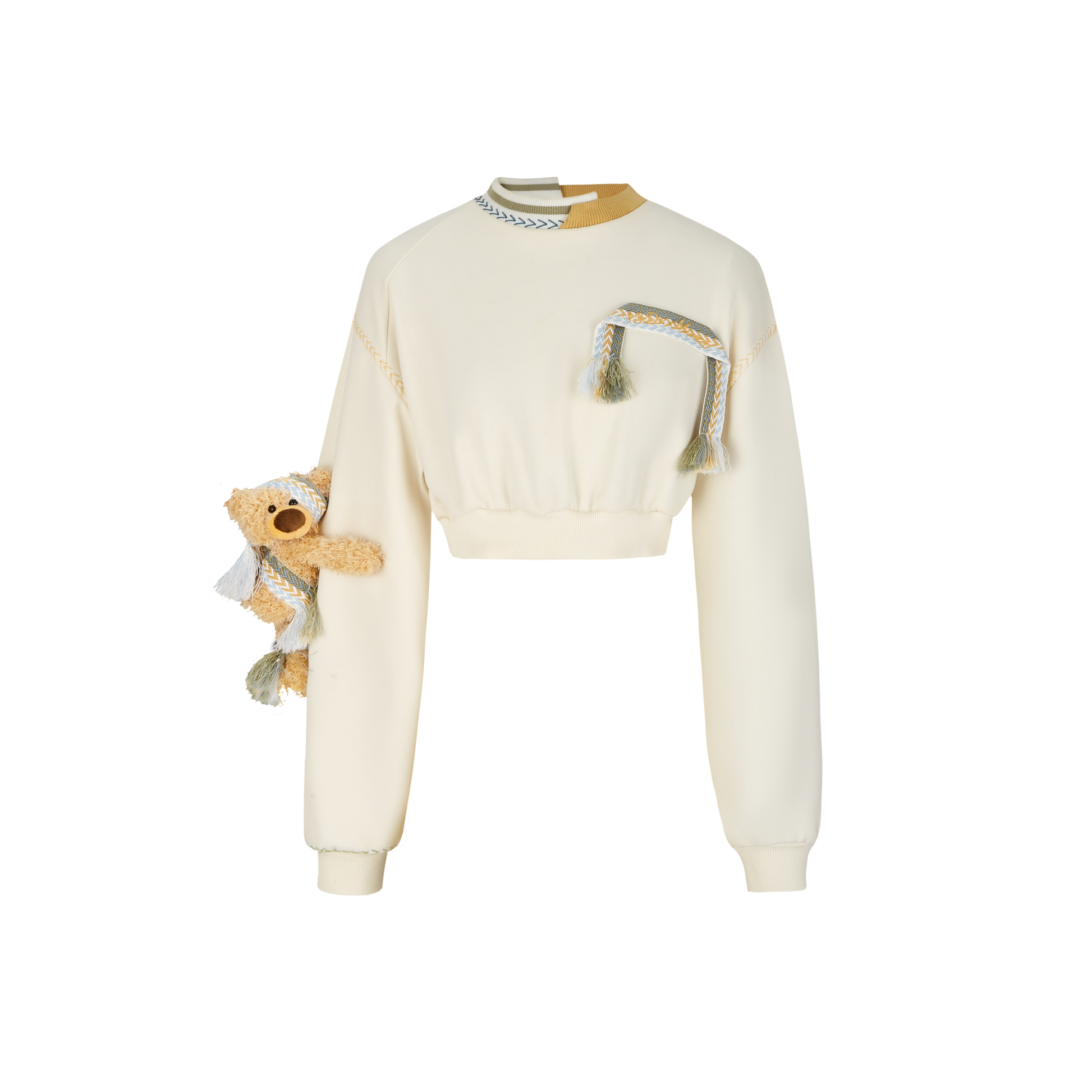 13DE MARZO Bear Deconstruct Sweatershirt 13DE MARZO Bear Deconstruct Sweatershirt