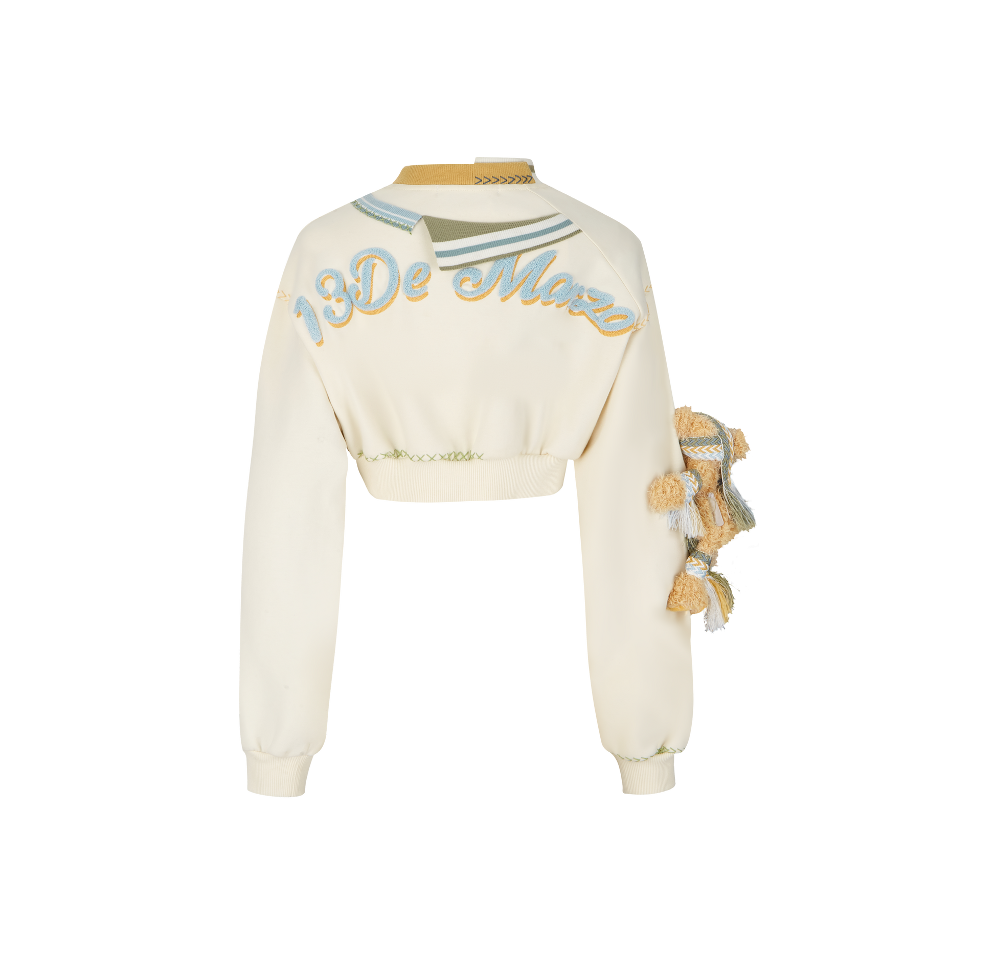 13DE MARZO Bear Deconstruct Sweatershirt