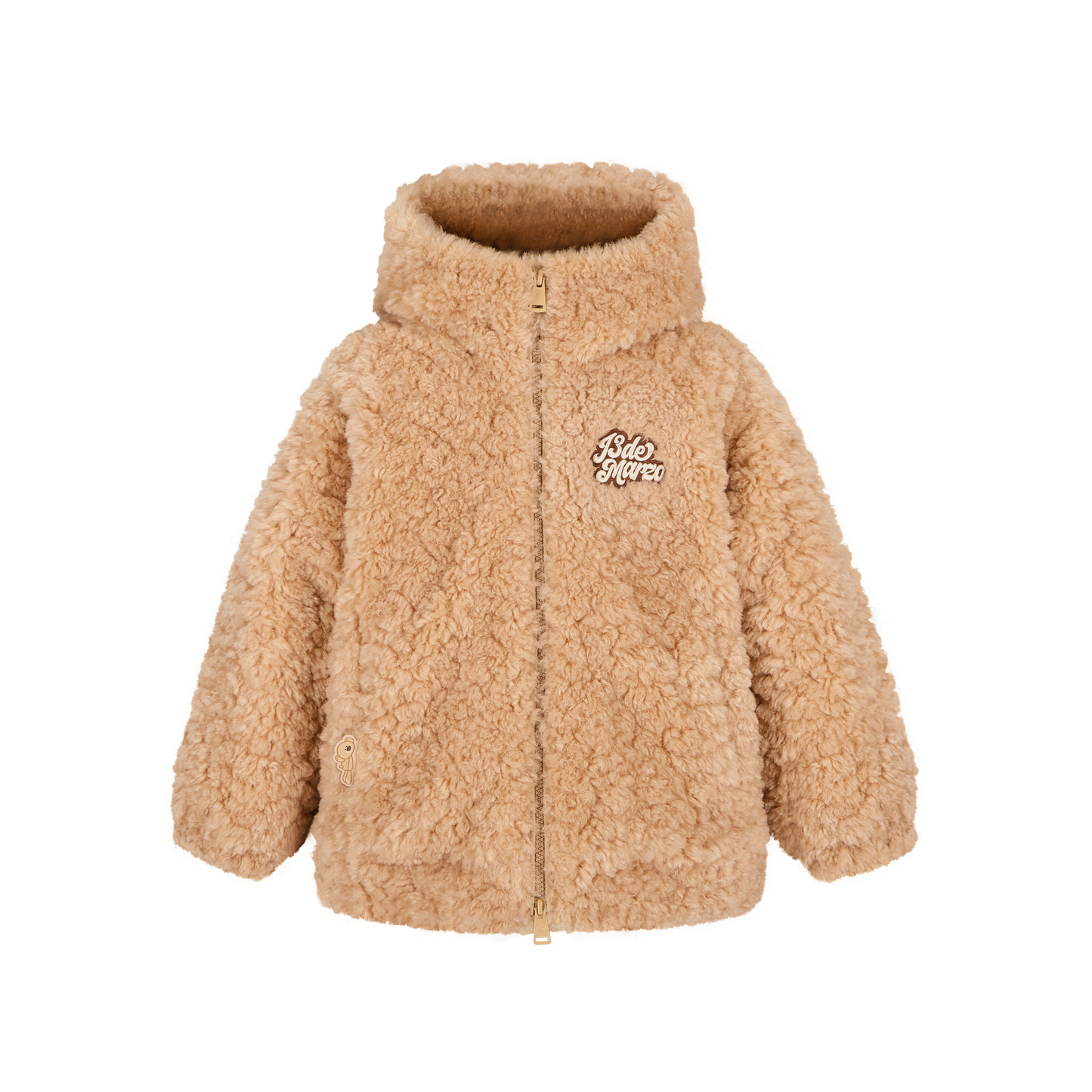 13DE MARZO BabyBear Zip Coat