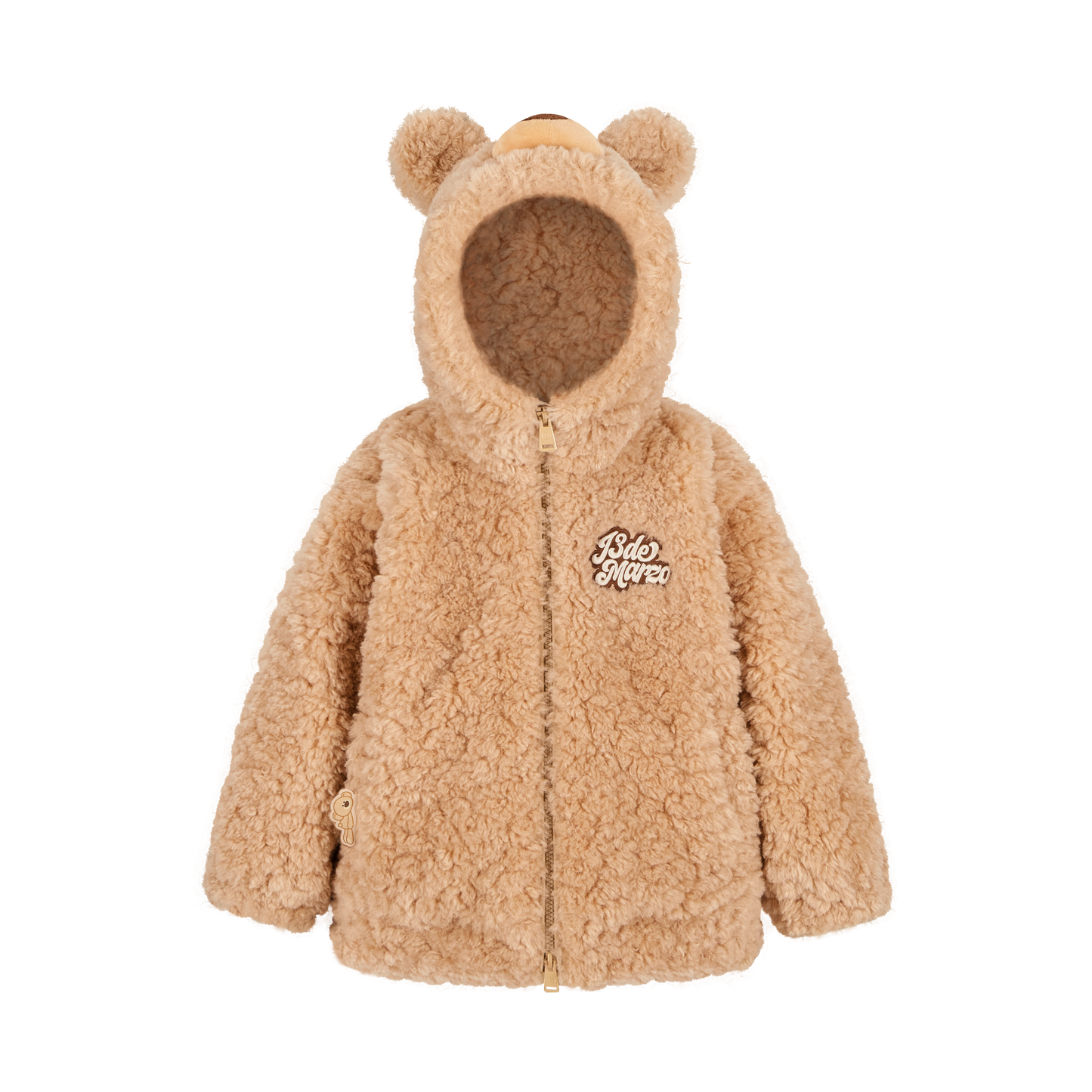 13DE MARZO BabyBear Zip Coat