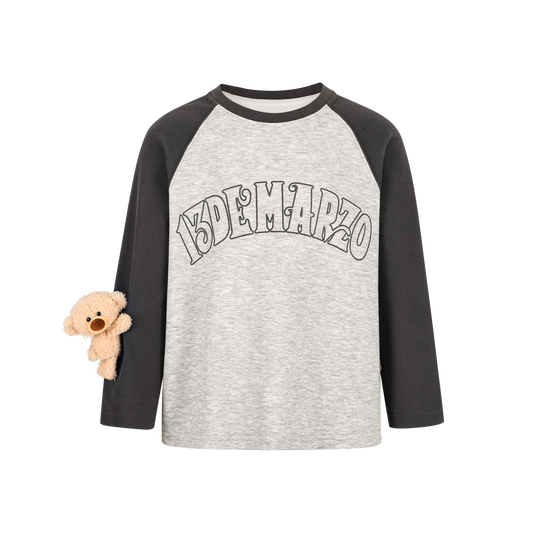 13DE MARZO BabyBear Raglan T-shirt