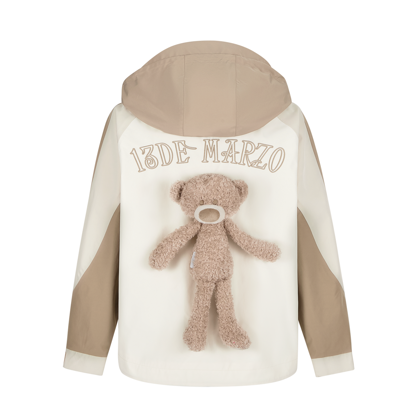 13DE MARZO Bear Logo Windbreaker