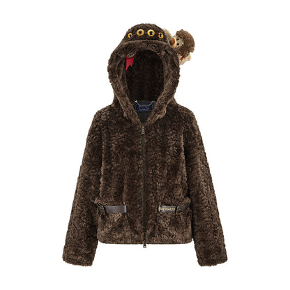 Harry Potter × 13DE MARZO The Monster Book Fuzzy Coat - 13DE MARZO