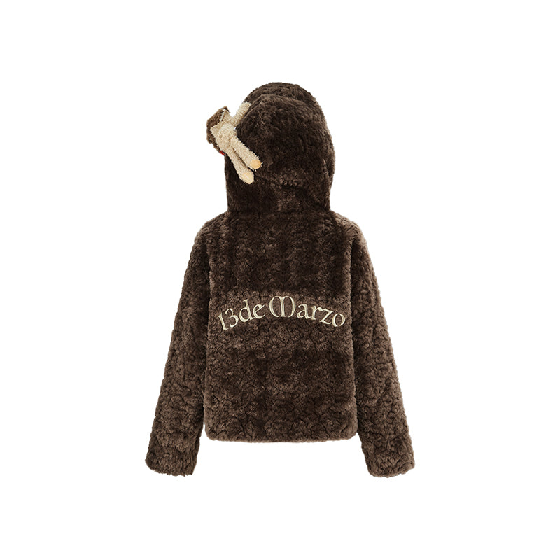 Harry Potter × 13DE MARZO The Monster Book Fuzzy Coat - 13DE MARZO