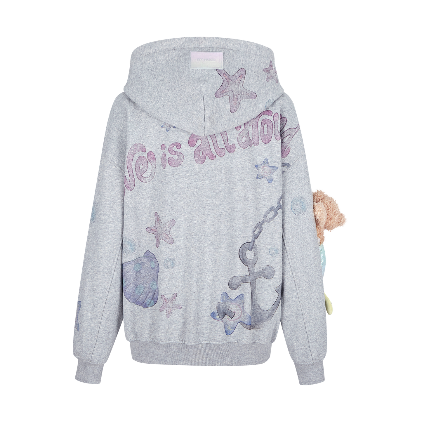 13DE MARZO Under The Sea Zipped Hoodie