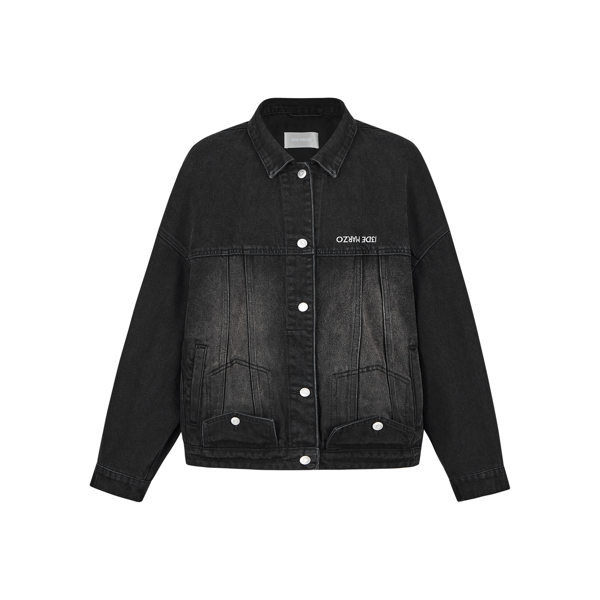 13DE MARZO Bear Upside-down Denim Jacket | 13DE MARZO 13DE MARZO Bear Upside-down Denim Jacket | 13DE MARZO
