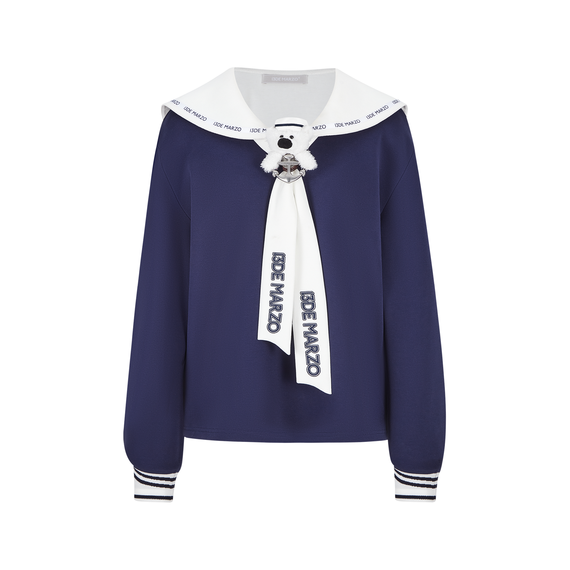 13DE MARZO Sailor Collar Long Sleeve | 13DE MARZO