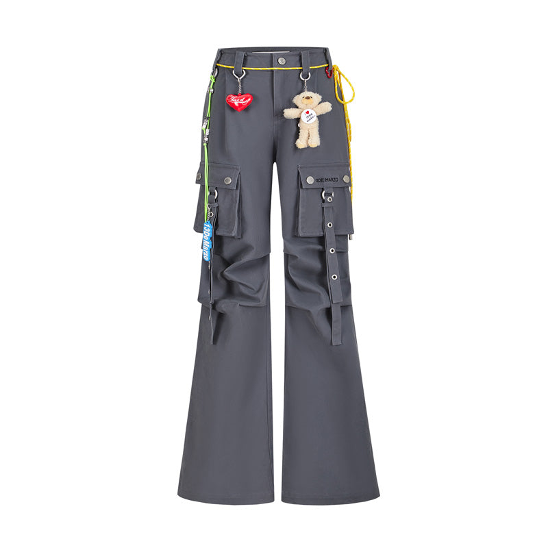 13DE MARZO Maximalist Pendant Cargo Pants - 13DE MARZO