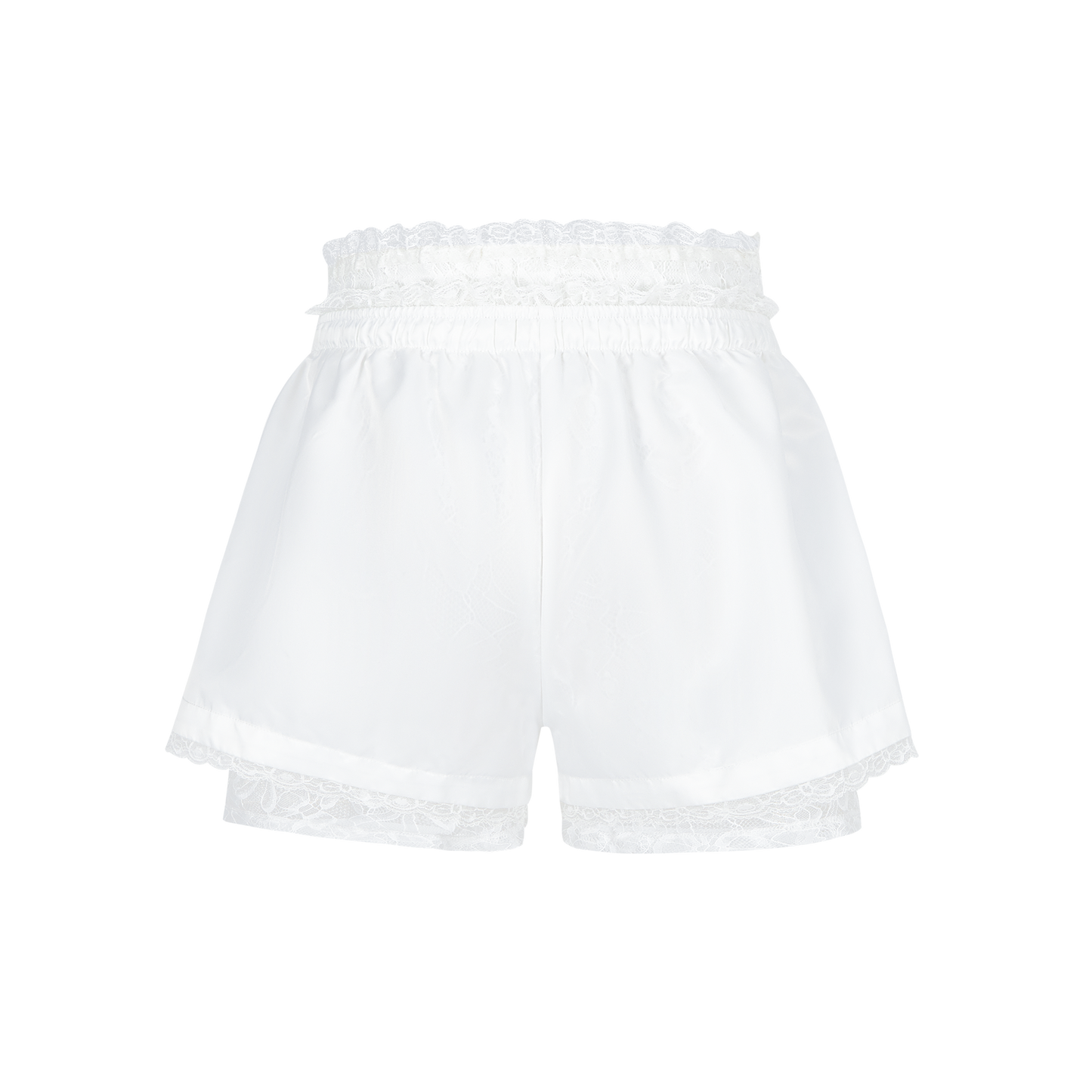 13DE MARZO Bear Lacy Bowknot Shorts