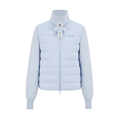 13DE MARZO Bear Zipper Down Jacket - 13DE MARZO