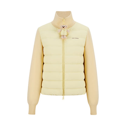 13DE MARZO Bear Zipper Down Jacket - 13DE MARZO