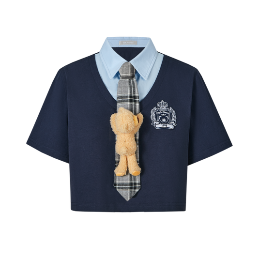 13DE MARZO Campus Tie Shirt