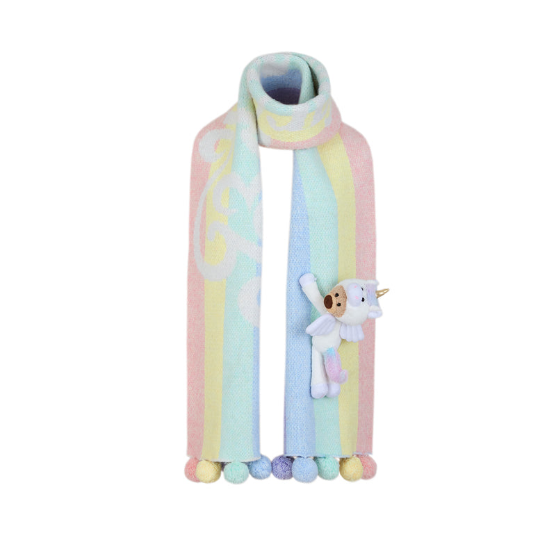 13DE MARZO Unicorn Bear Scarf - 13DE MARZO