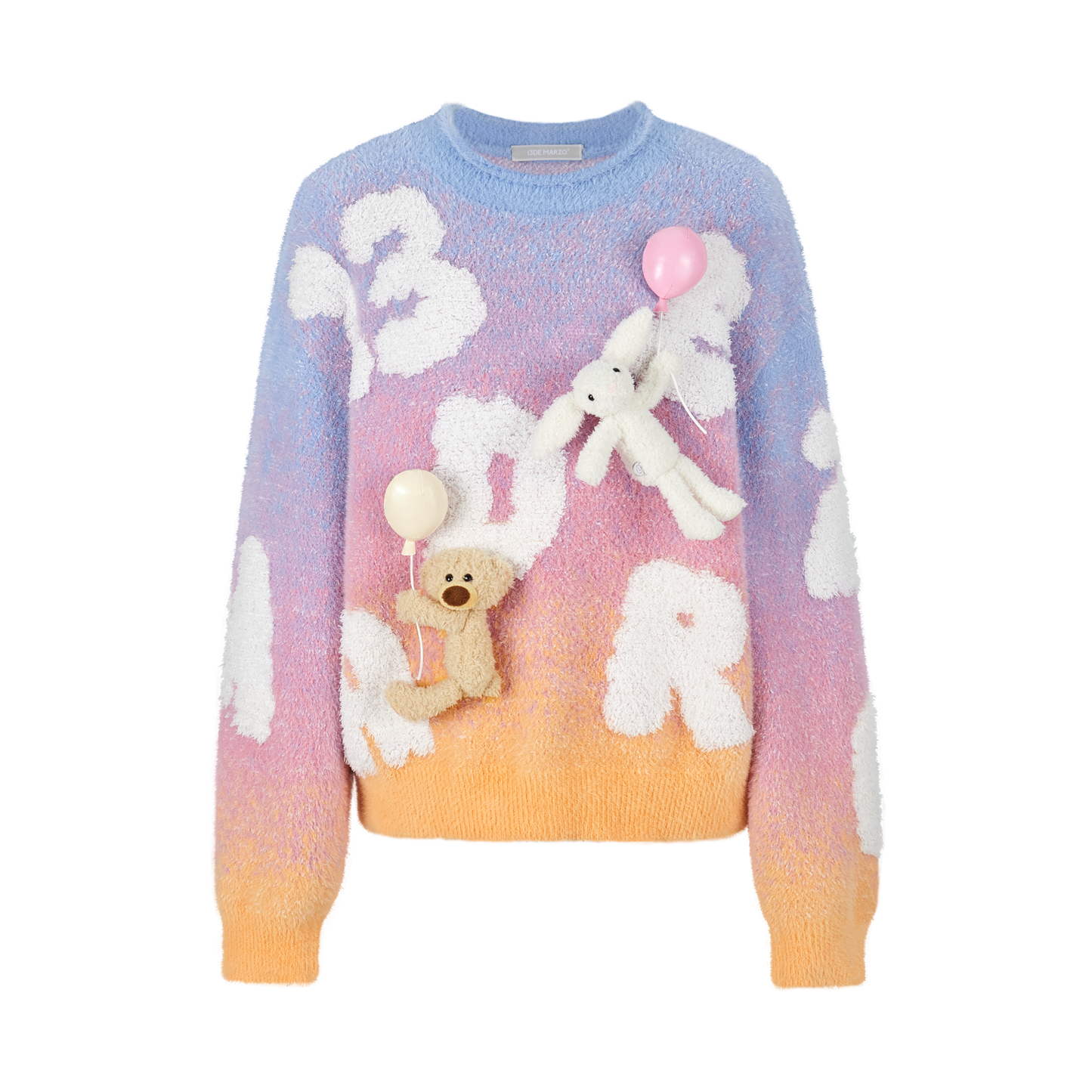 13DE MARZO Float Cloud Balloon Sweater