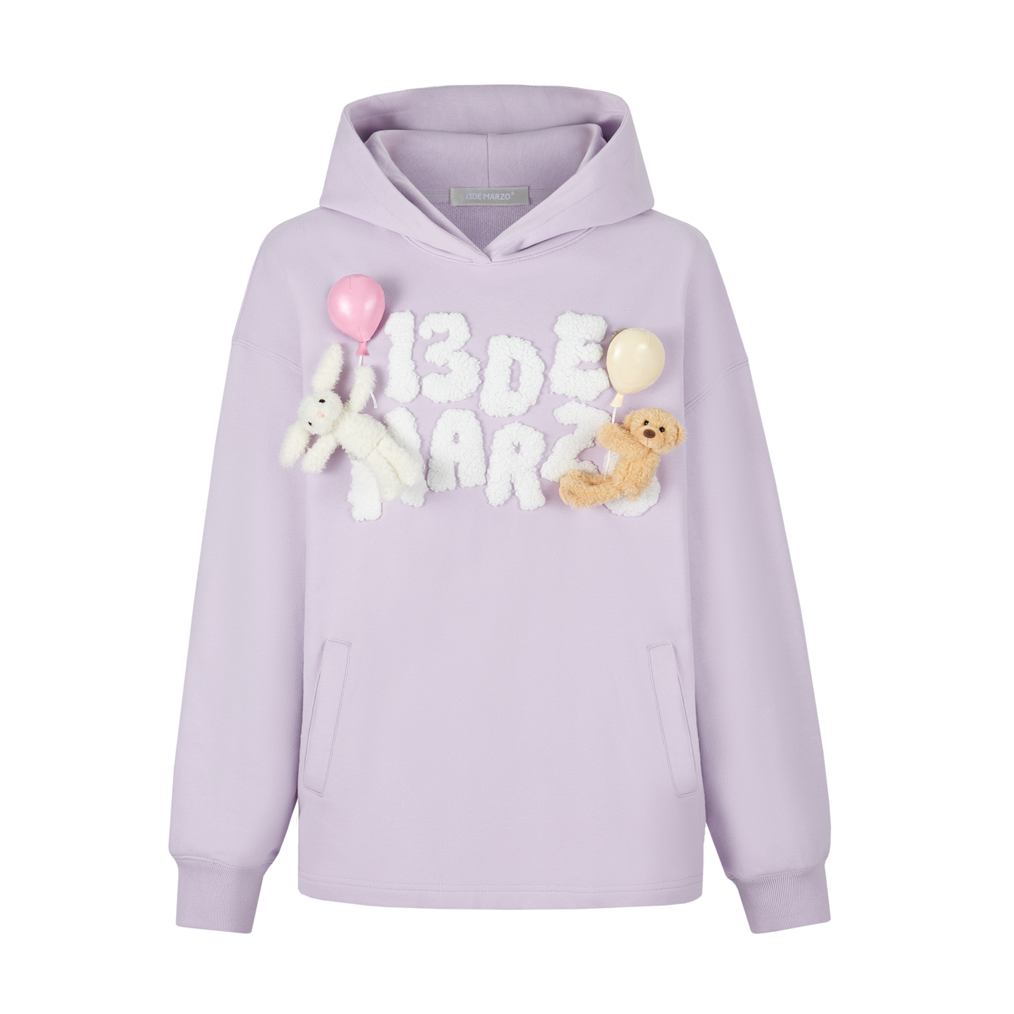 13DE MARZO Float Cloud Balloon Hoodie