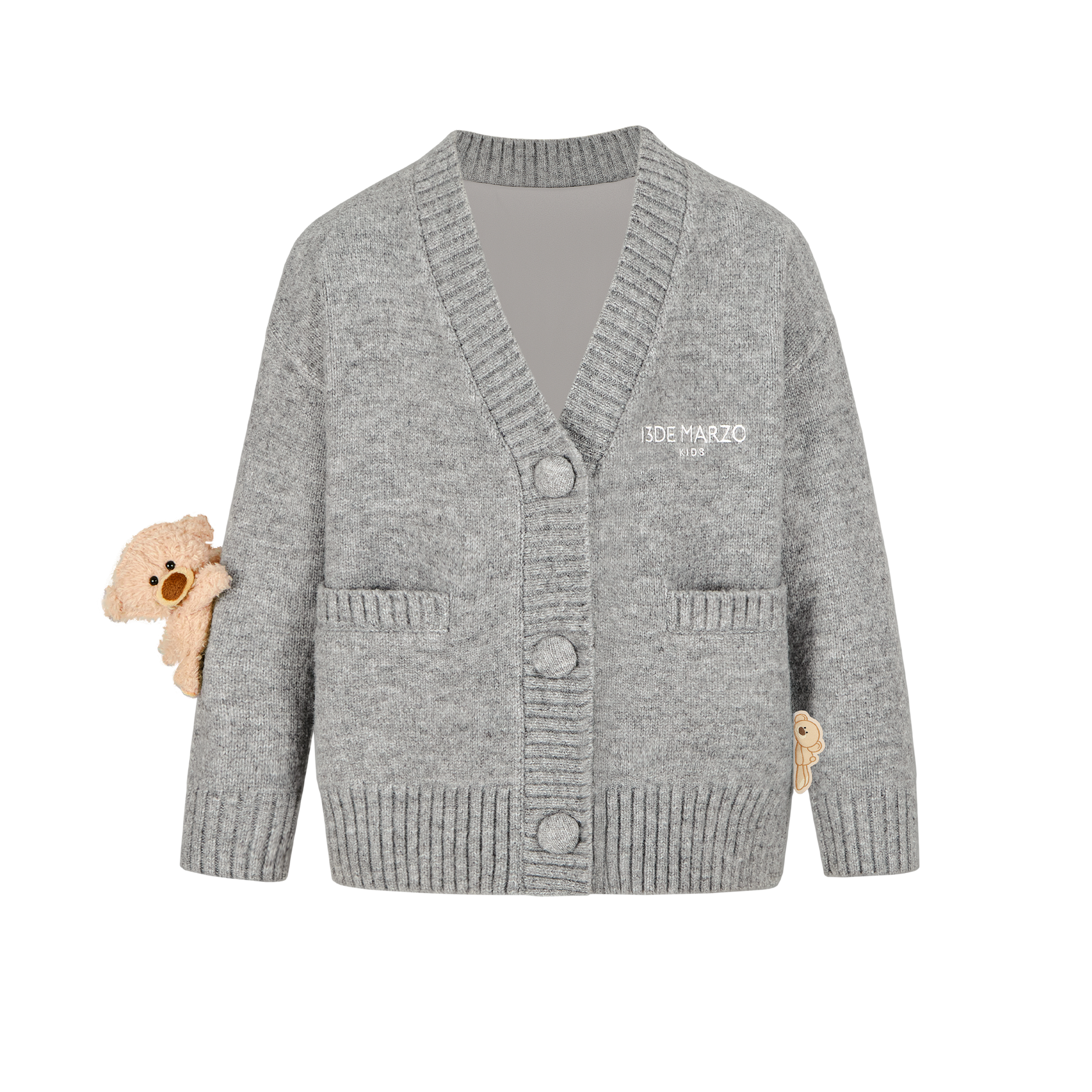 13DE MARZO Bear Button Hood Cardigan 正規品 13DE MARZO Bear Button Hood Cardigan 正規品