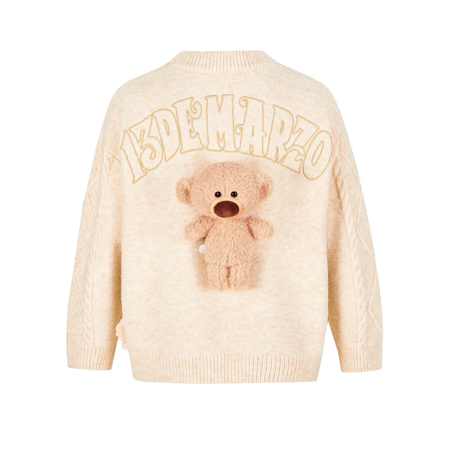 13DE MARZO BabyBear Weave Sweater